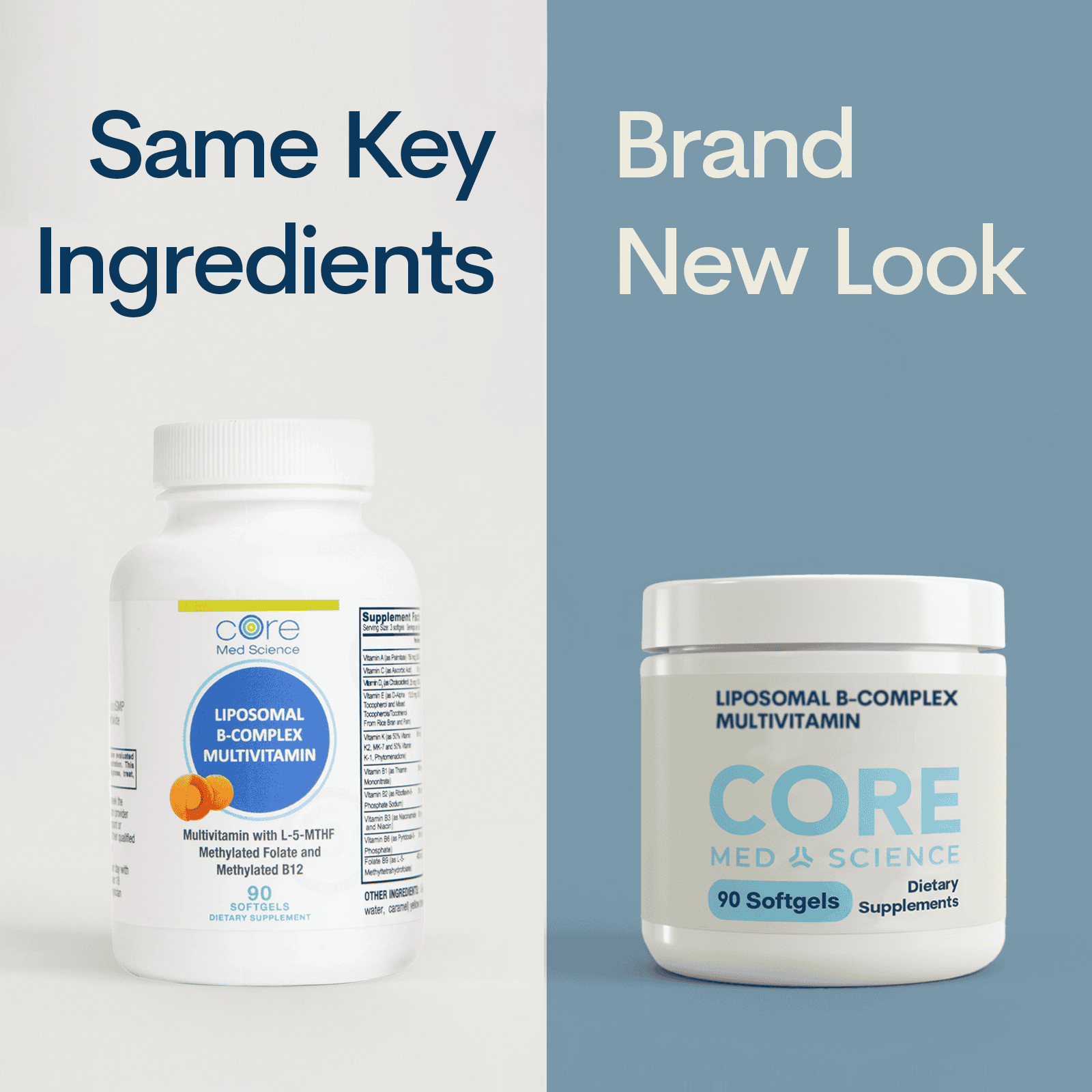 Liposomal Active B Complex Multivitamin with Minerals Softgels