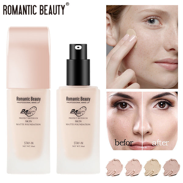 Romantic Beauty Long Lasting Oil Control Foundation Makeup