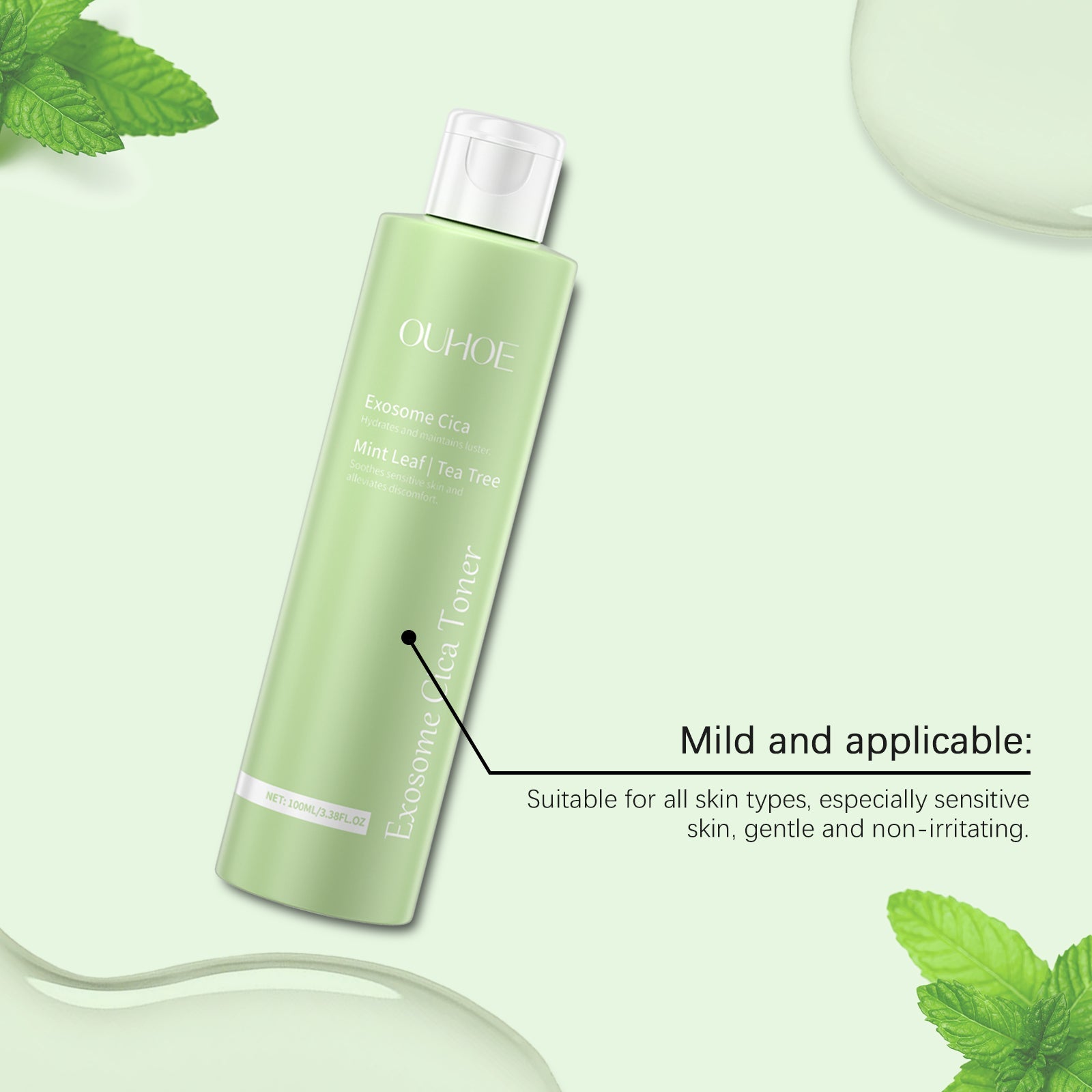 Centella Facial Toner Hydrating Soothing Skin Repair Lotion