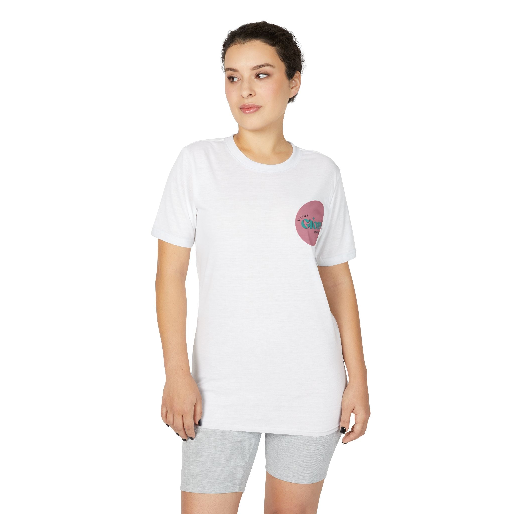 Glow Essentials Performance T-Shirt — Vital Glow Graphic Tee
