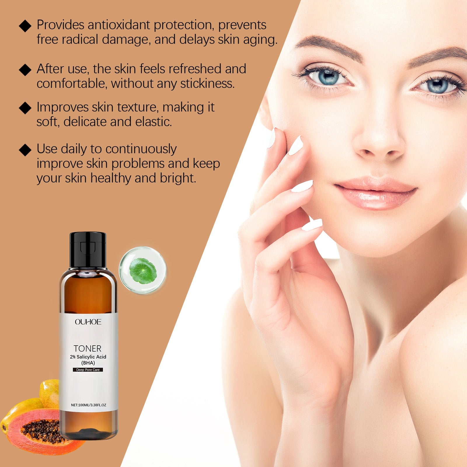 Salicylic Acid Pore Care Hydrating Facial Toner