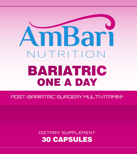 Bariatric One-A-Day Multivitamin Daily Nutrition Supplement