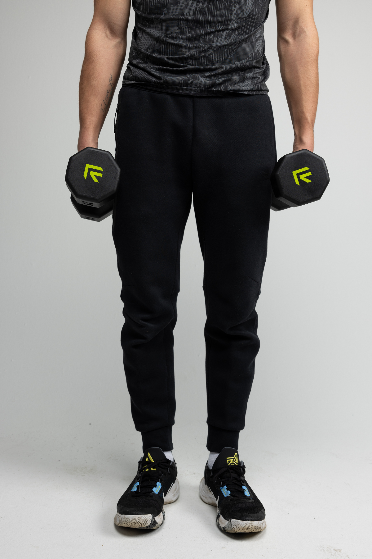 Octo Rubber Dumbbell for Strength Training Workouts