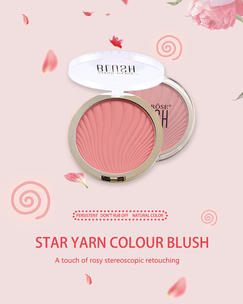 6 Color Matte Blush Highlighter Makeup Palette