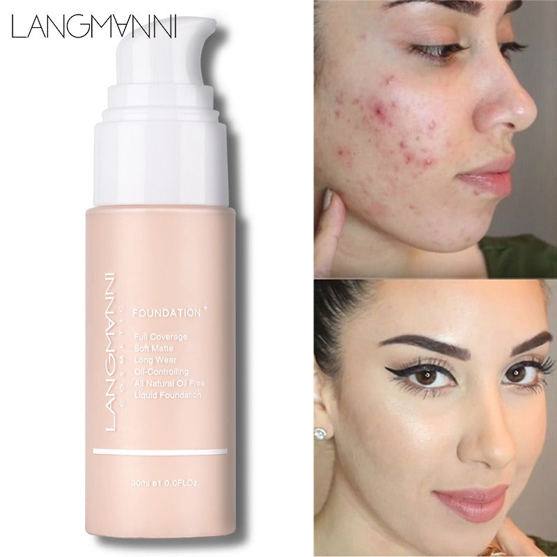 Matte Oil Control Concealer Foundation Makeup for Skin