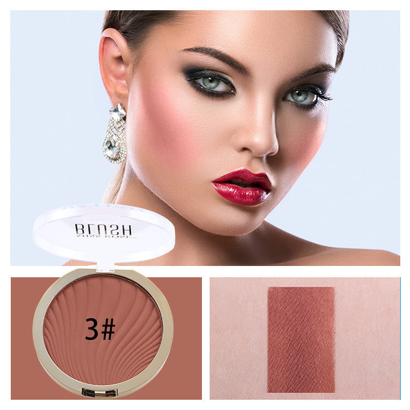 6 Color Matte Blush Highlighter Makeup Palette