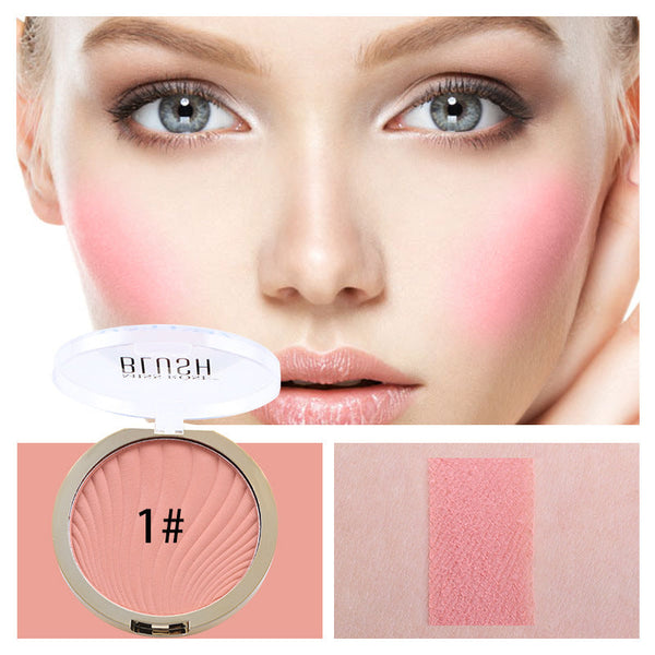 6 Color Matte Blush Highlighter Makeup Palette