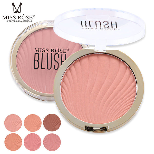 6 Color Matte Blush Highlighter Makeup Palette