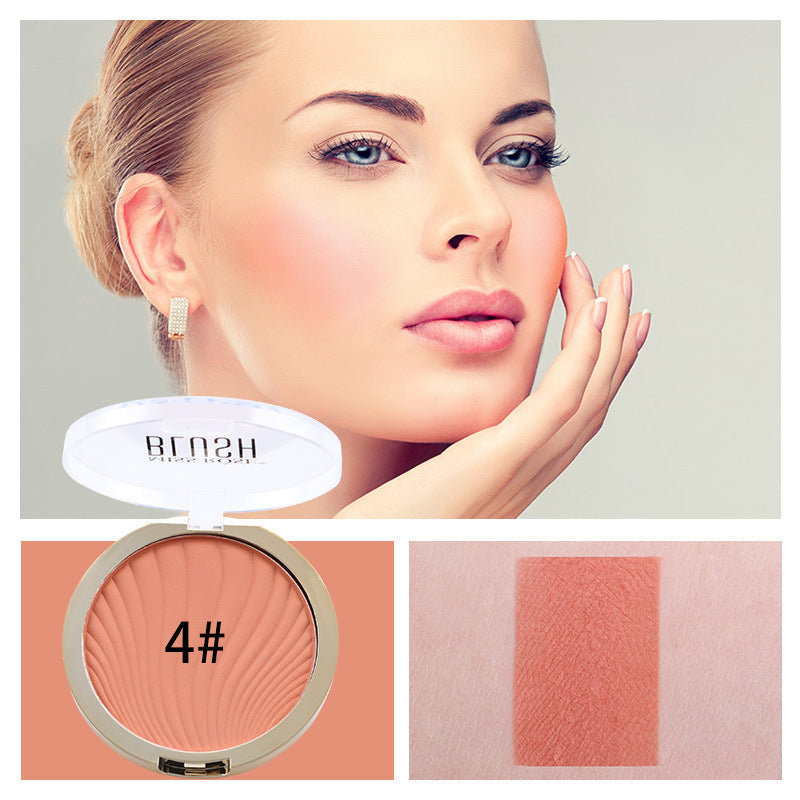 6 Color Matte Blush Highlighter Makeup Palette