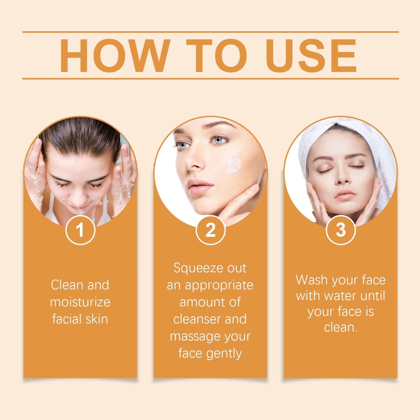Papaya Facial Cleanser Pore Cleaning Oil Balancing Moisturizer