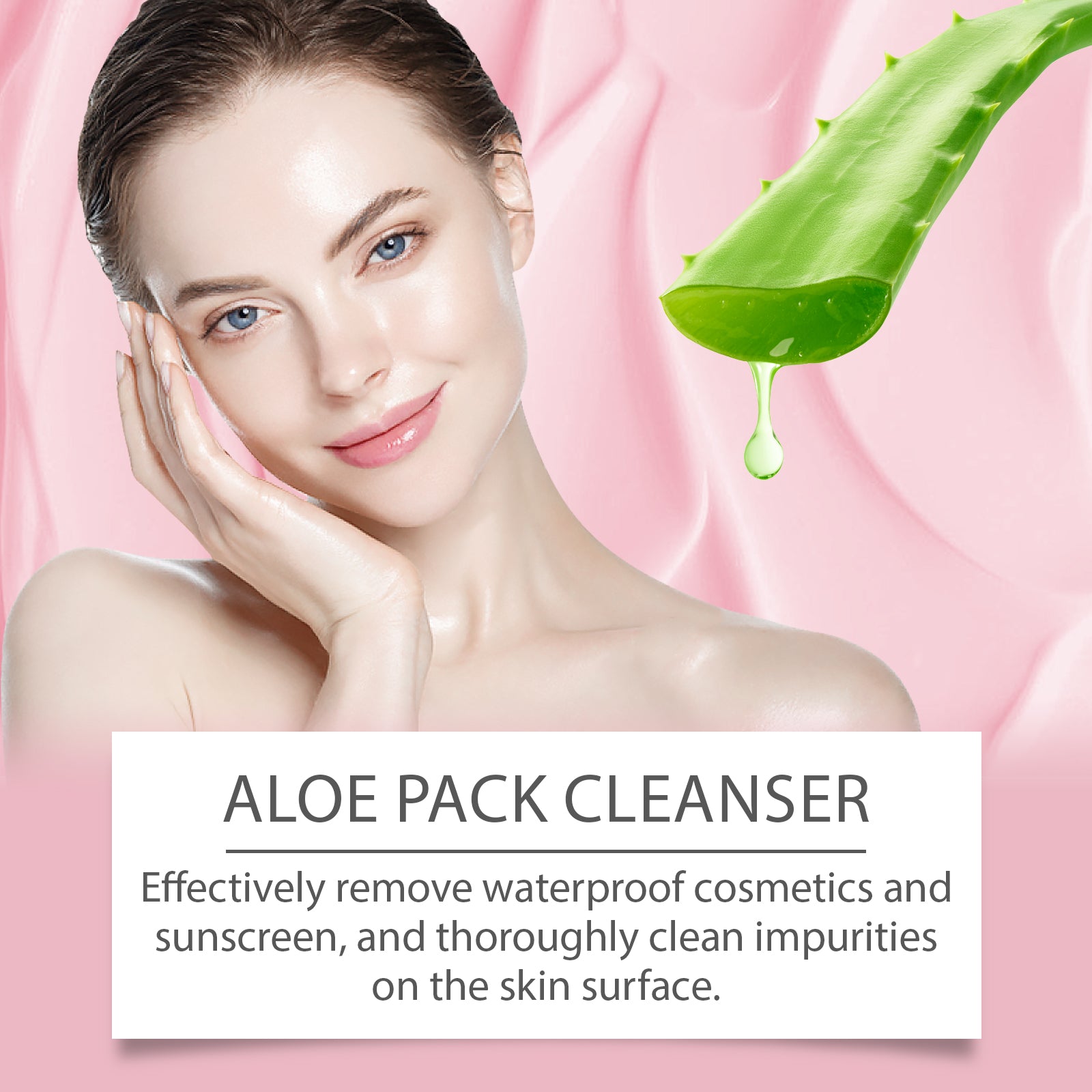 Aloe Soothing Cleanser Pore Cleansing Smooth Skin Care