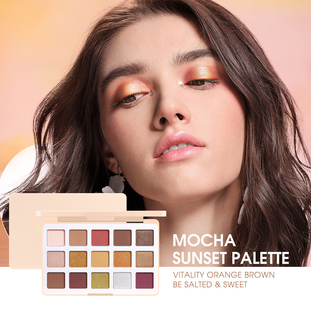 15 Color Glitter Matte Eyeshadow Palette