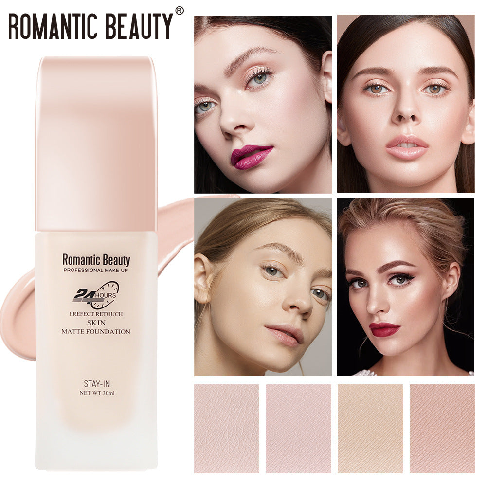Romantic Beauty Long Lasting Oil Control Foundation Makeup