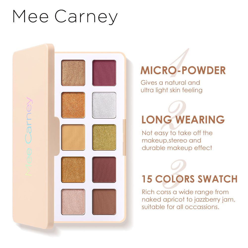 15 Color Glitter Matte Eyeshadow Palette
