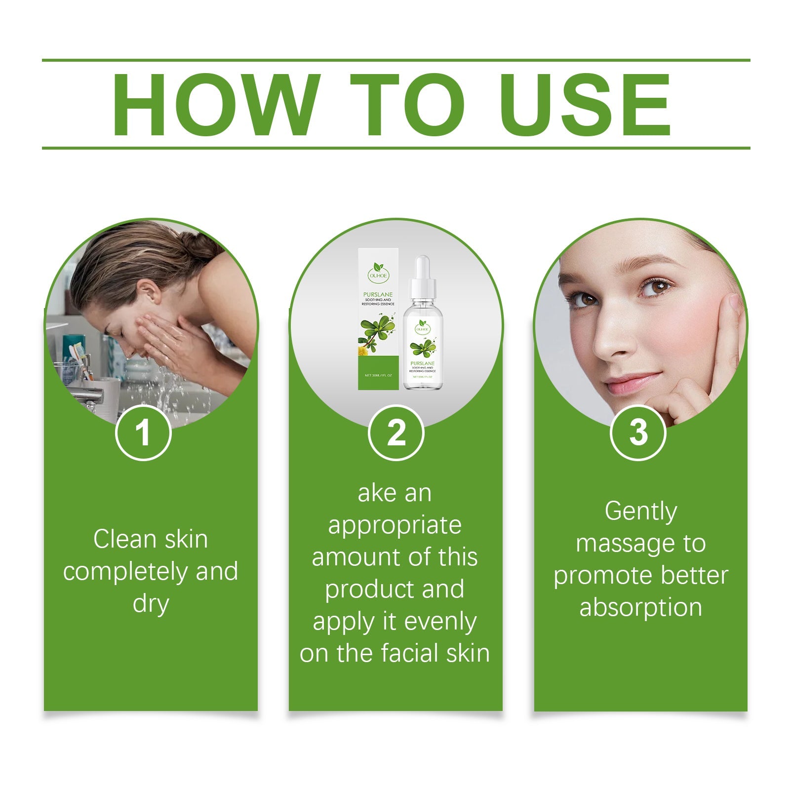Soothing Repair Serum for Hydrating Facial Care