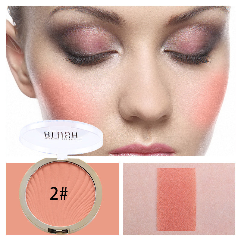 6 Color Matte Blush Highlighter Makeup Palette