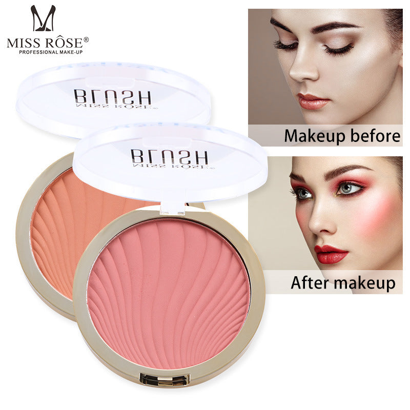 6 Color Matte Blush Highlighter Makeup Palette