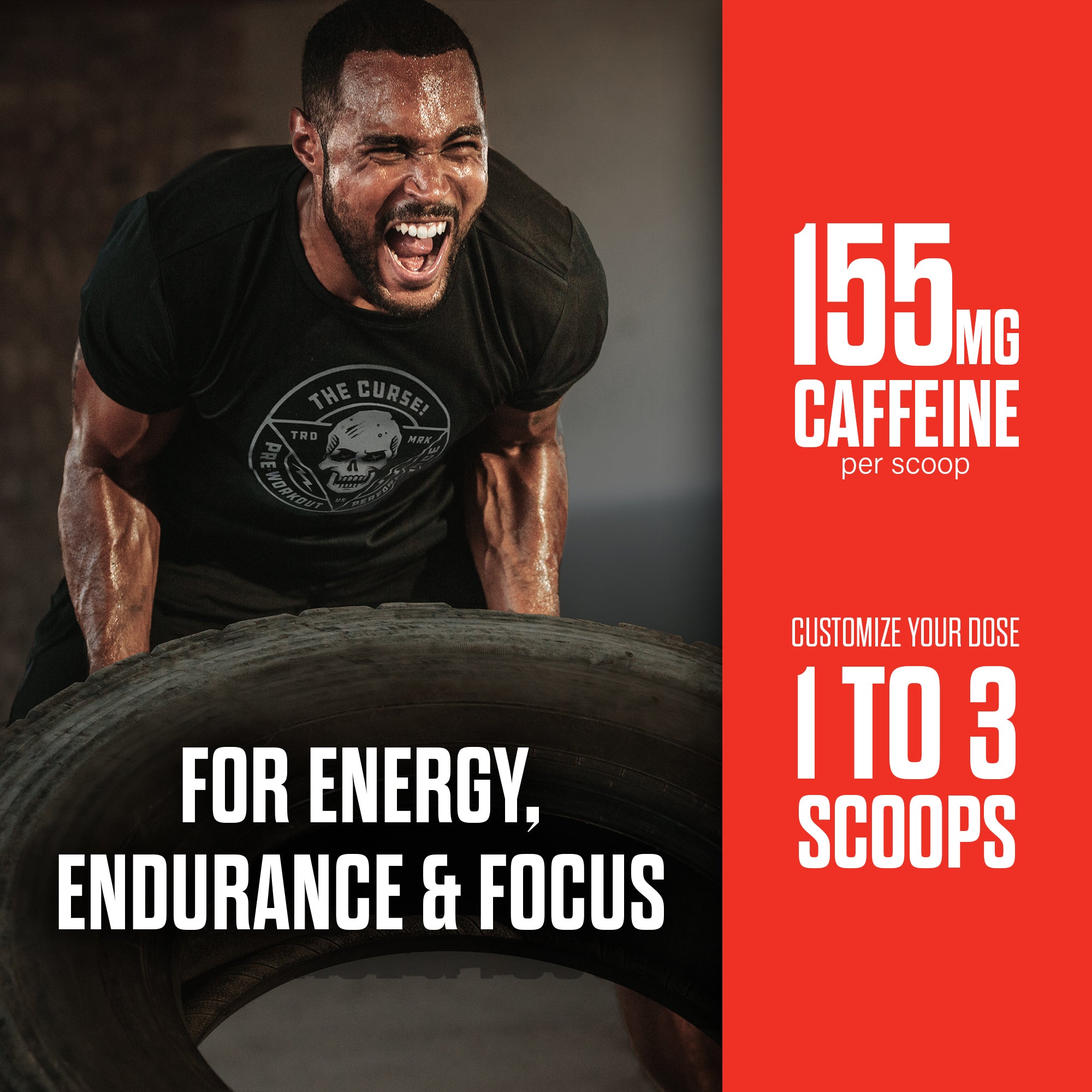 Pre Workout Energy Focus Fitness Supplement