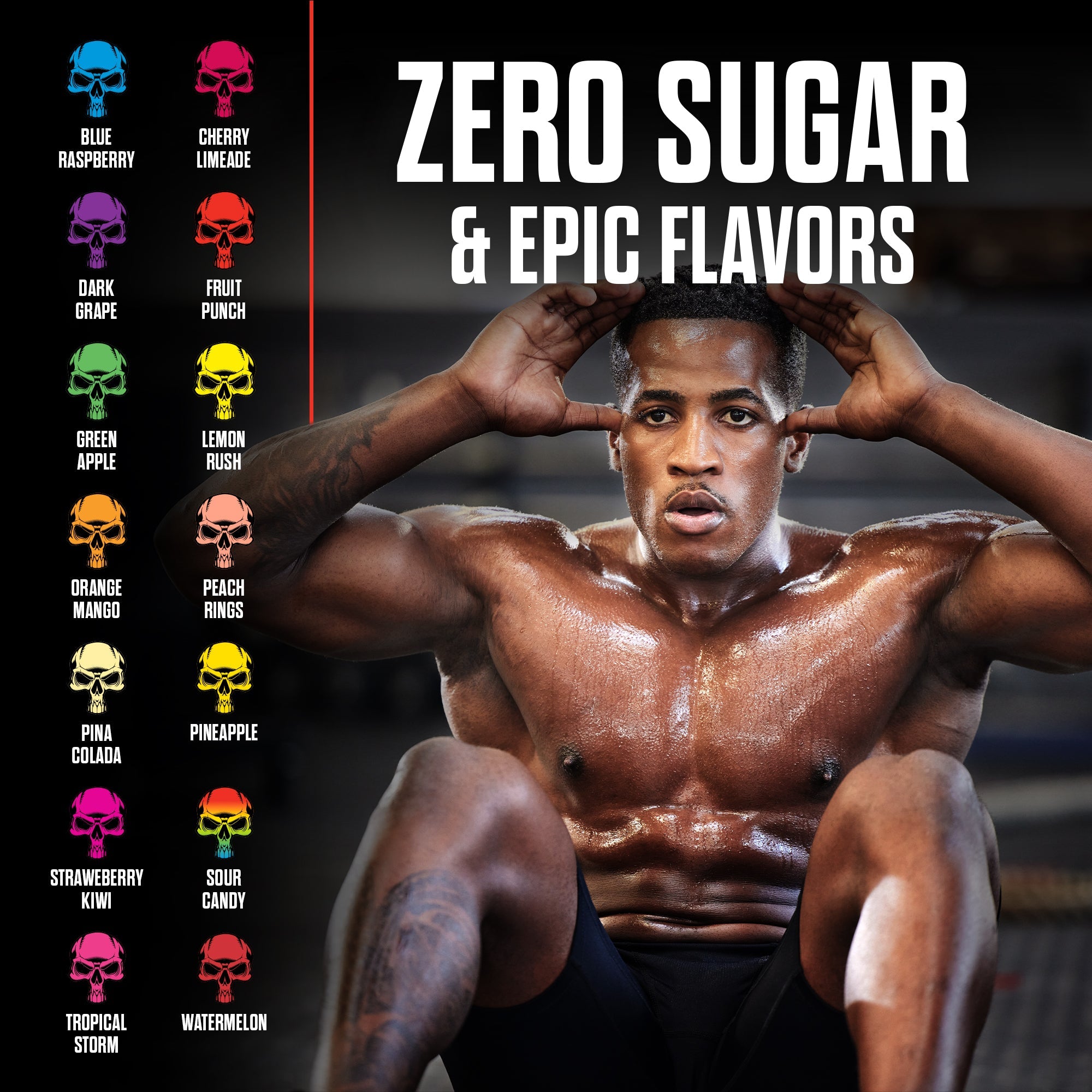 Pre Workout Energy Focus Fitness Supplement