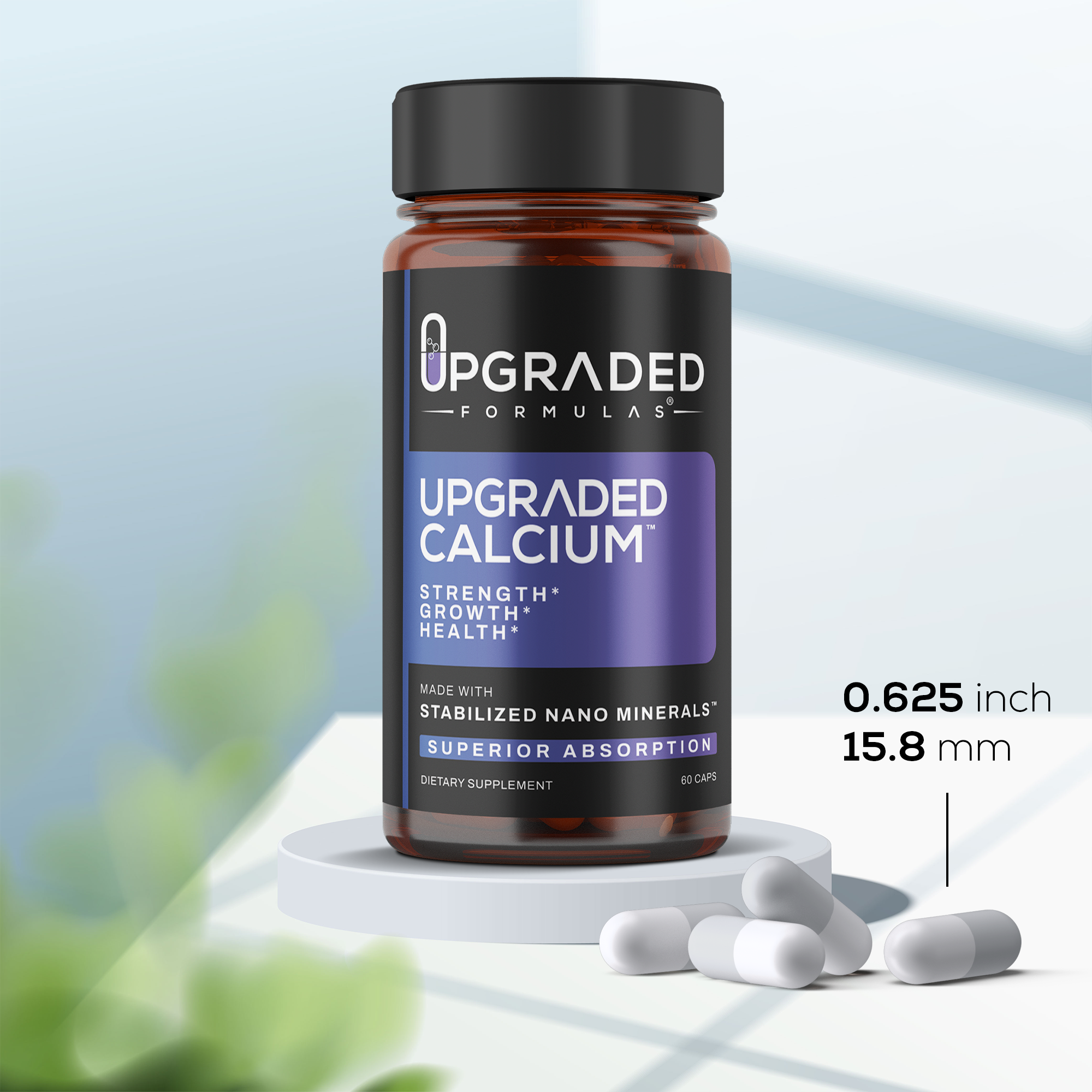 Upgraded Calcium 60 ct Capsules