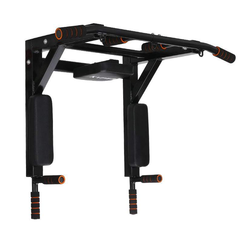 Wall Mounted Pull-Up Rack with Parallel Bars Equipment