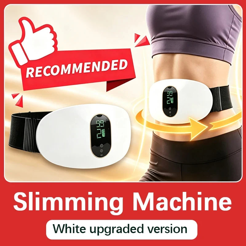 Slimming Belt Massager Electric Vibrating Women Abdominal Flat Stomach Belly Fat Burning Slimming Belt for Women for the Stomach
