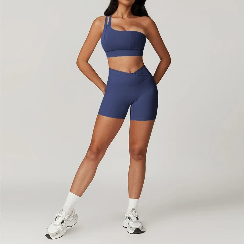 Women’s Push-Up Workout Tracksuit Tights Activewear Set