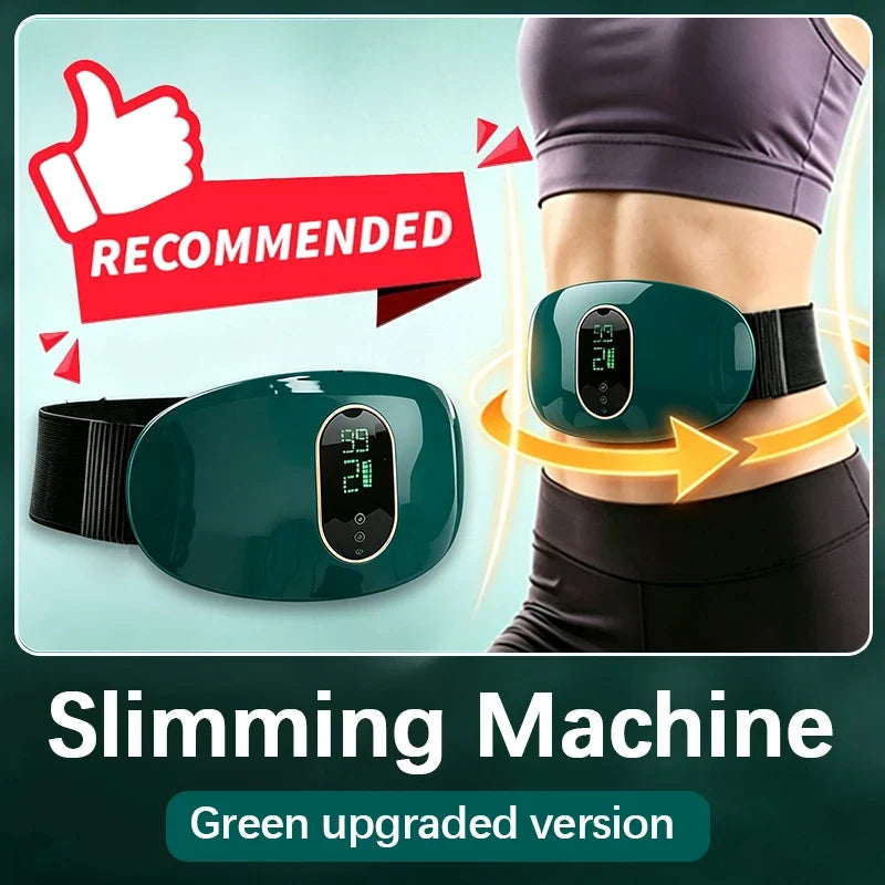 Slimming Belt Massager Electric Vibrating Women Abdominal Flat Stomach Belly Fat Burning Slimming Belt for Women for the Stomach