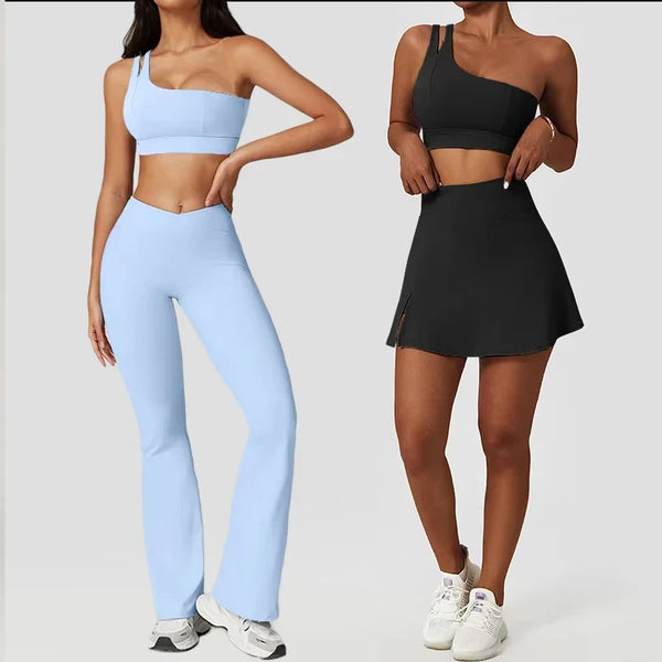 Women’s Push-Up Workout Tracksuit Tights Activewear Set