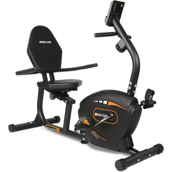 Recumbent Magnetic Exercise Bike for Adults Seniors Home Fitness