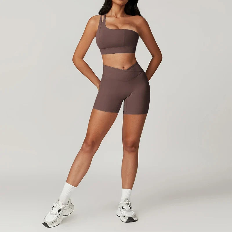Women’s Push-Up Workout Tracksuit Tights Activewear Set