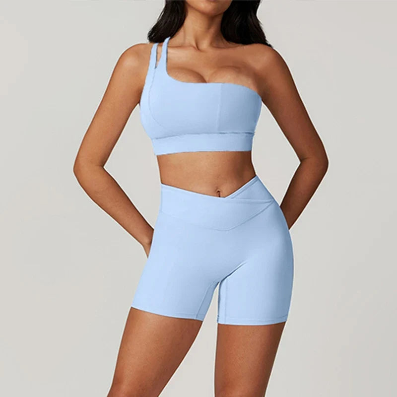 Women’s Push-Up Workout Tracksuit Tights Activewear Set