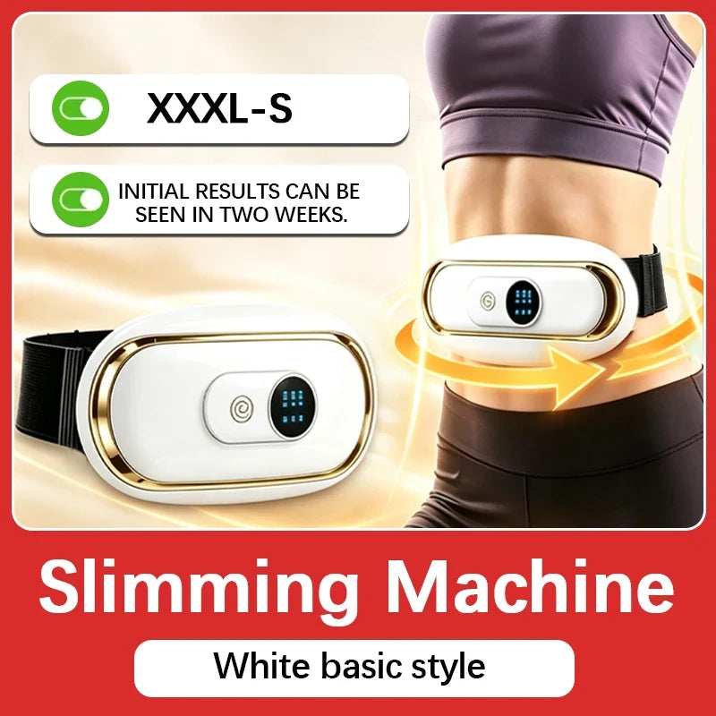 Slimming Belt Massager Electric Vibrating Women Abdominal Flat Stomach Belly Fat Burning Slimming Belt for Women for the Stomach