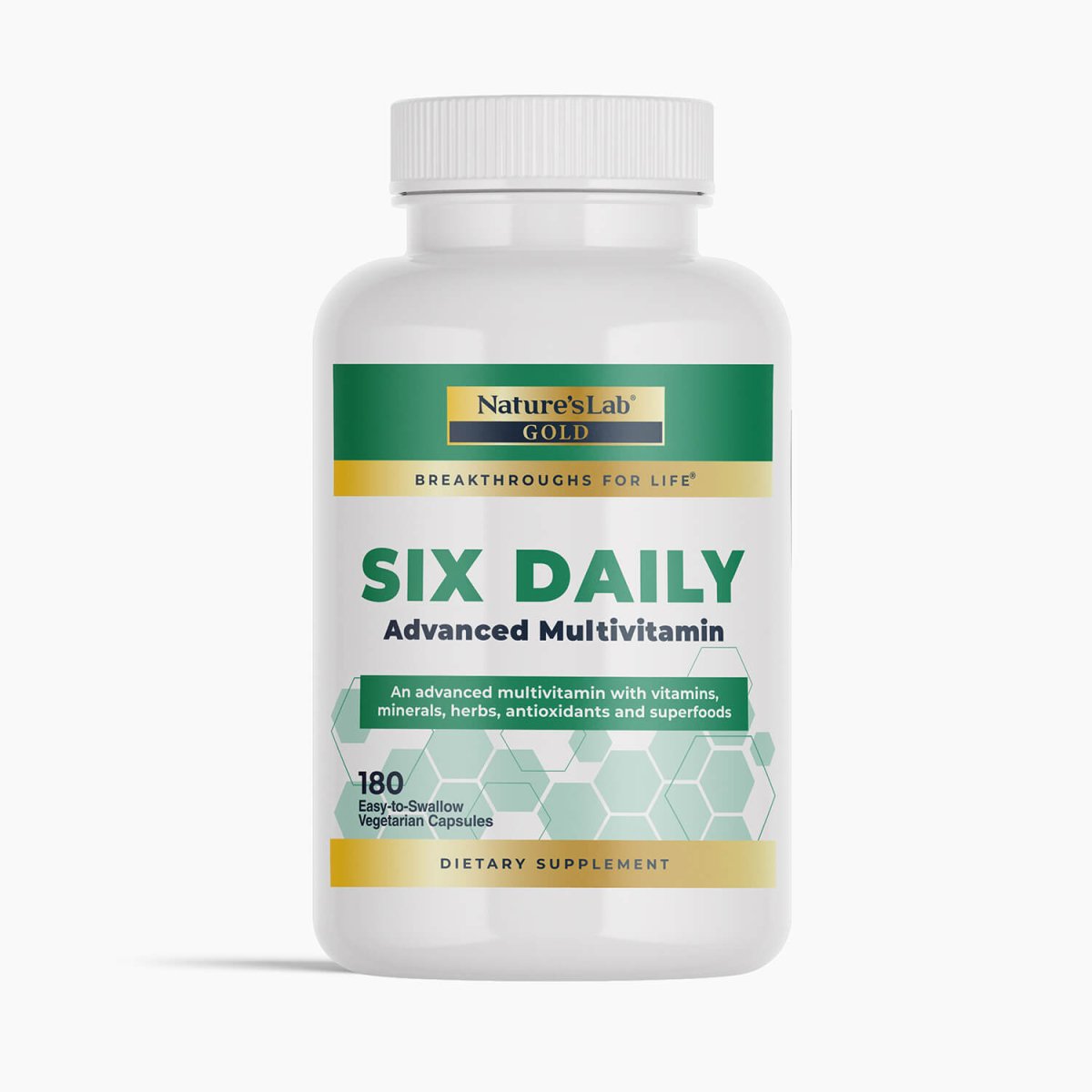 Gold Six Daily Advanced Multivitamin Capsules
