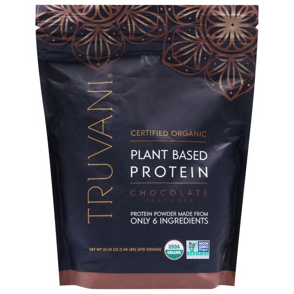 Chocolate Plant-Based Protein Powder Nutrition Supplement