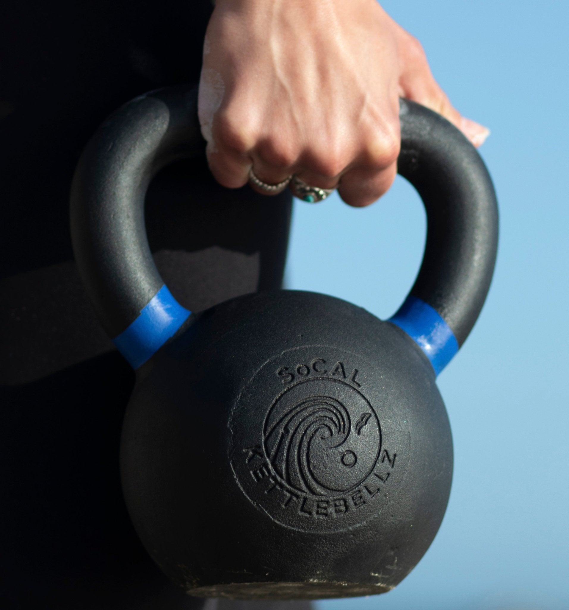 Powder Coated Kettlebell for Strength Training Workouts