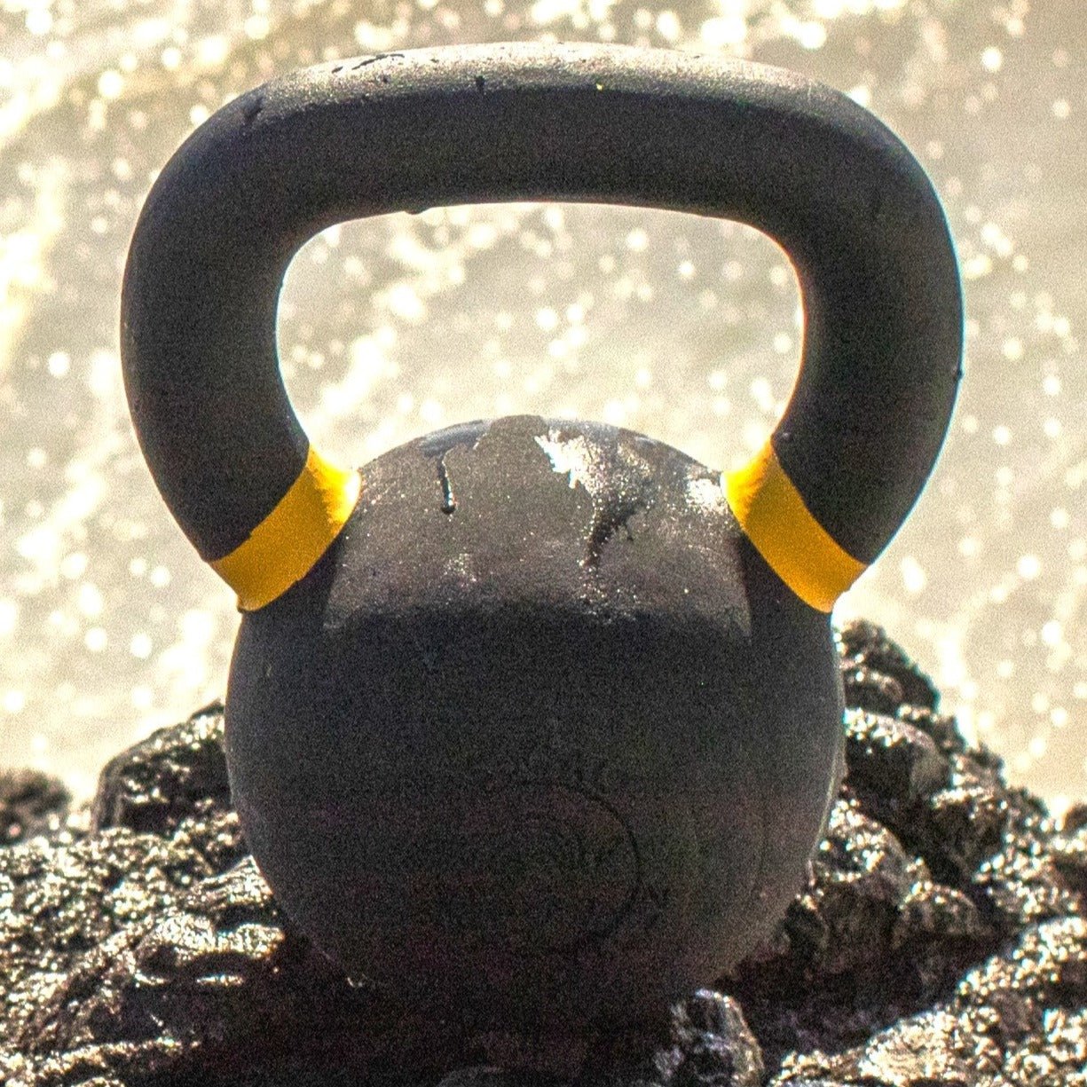 Powder Coated Kettlebell for Strength Training Workouts