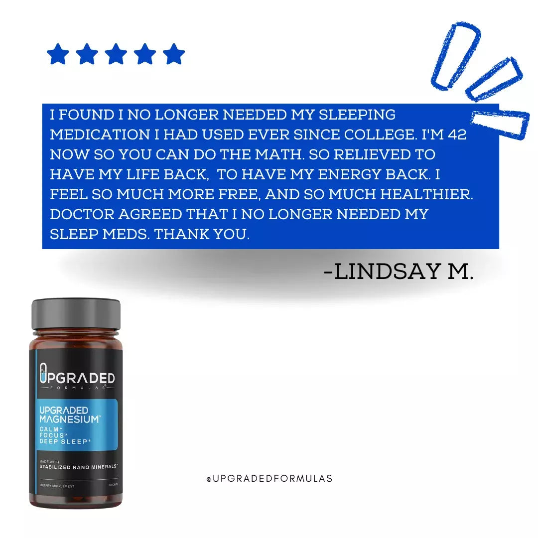 Upgraded Magnesium Supplement for Sleep Support and Relaxation